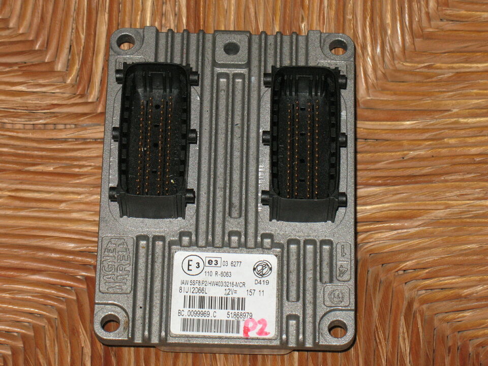ECU FIAT Punto EVO HW403 B/MET 51926683 IAW 5SF.P2