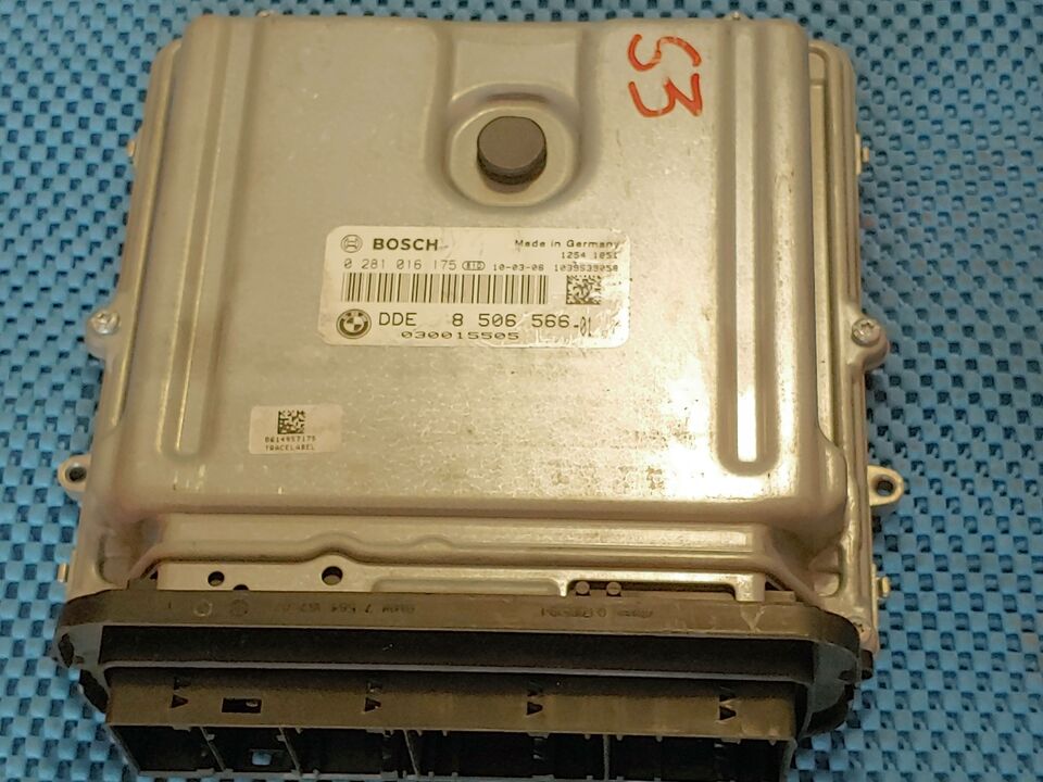 ECU BMW SERIE 1 3 0281016175 DDE8506566 Edc17C41