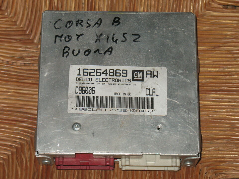 Ecu opel corsa b 1.4 delco 16264869 aw d96006 cdky clal gm