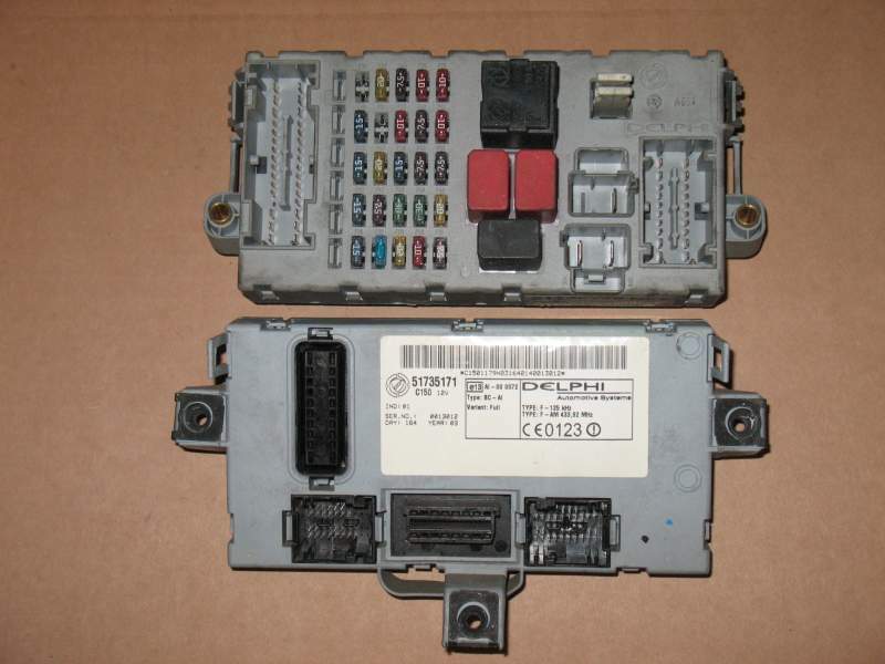 BODY COMPUTER PUNTO 1.2 16V 1.3 MTJ CODICE: 51735171