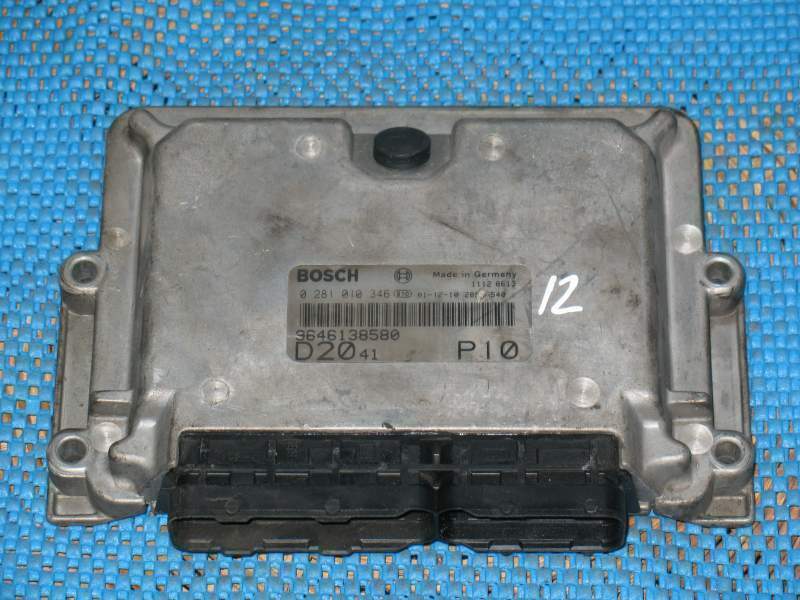 Ecu jumper boxer ducato 2.0 0281010346 EDC15C7 2.21 9646138580