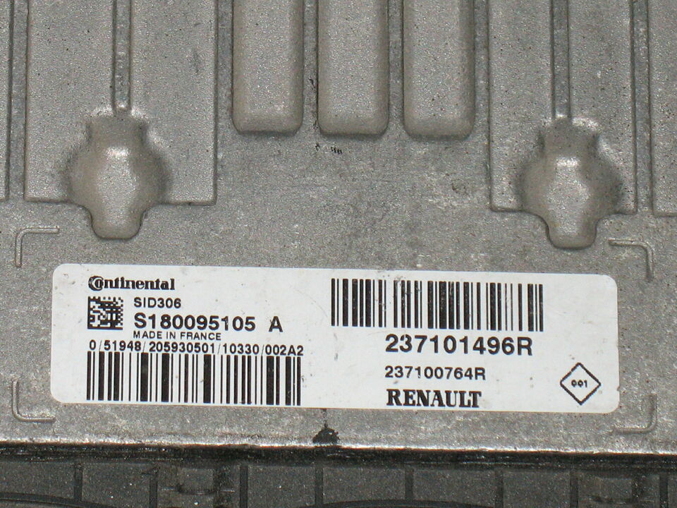 Ecu centralina dacia duster sid306 s180095105a 237101496r