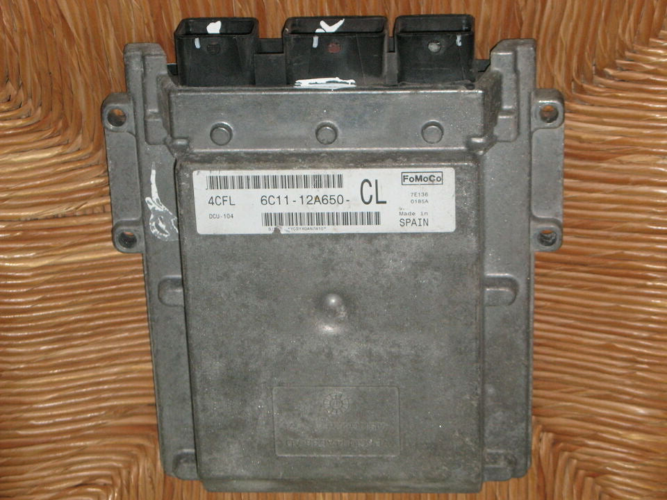 Ecu ford transit 2.4 6c11 12a650 cl dcu-104 4cfl DCU104 CL 6c11-12a650-cd  6c1112a650cd