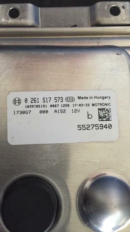 centralina ecu FIAT 500 ABARTH 1.4 ECU ENGINE 0261S17573 55275940