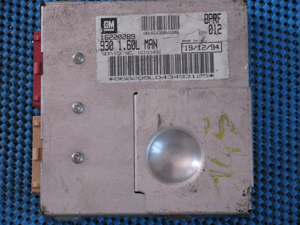 ECU ALFA ROMEO 145 1.6, 16220289, 930 1.60L MAN 16193492