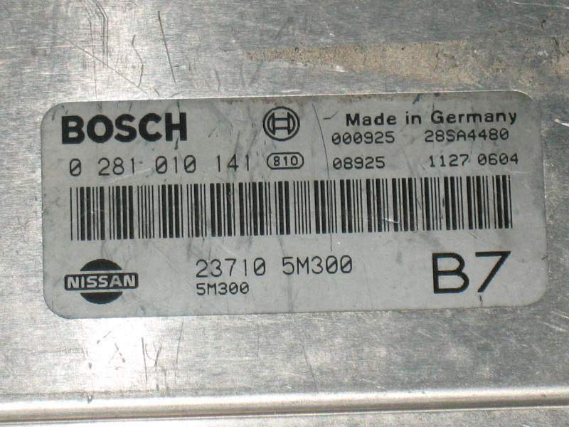 ECU NISSAN ALMERA 2.0 DI BOSCH 0281010141 237105M300 B7