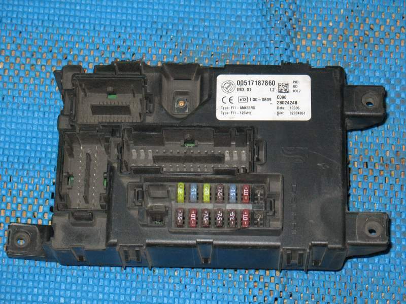 ECU BODY COMPUTER FIAT 1.3 1.4 00517187860 517187860