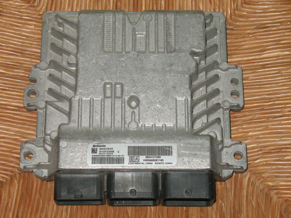 ECU C4 Cactus SID807EVO S180123008C HW9666681180 9804127280