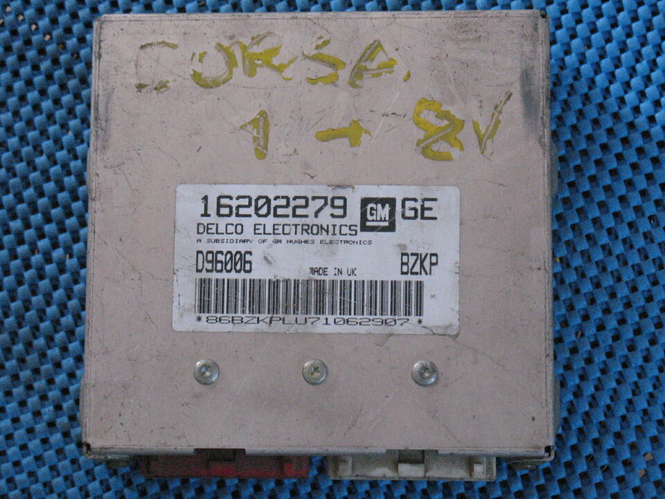 Ecu opel corsa b 1.4 16202279 ge d96006 bzkp