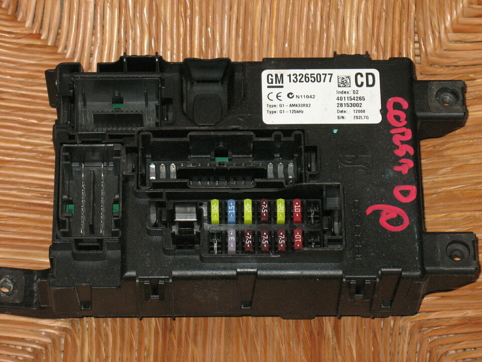 Body computer opel corsa d G1 AM433RX2 28100928 13265077 cd