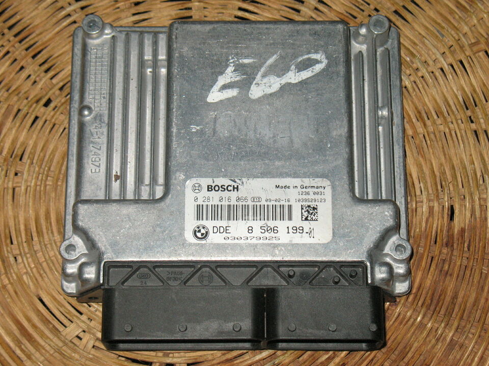 ECU BMW 520D E60 N47 BOSCH 0281016066 DDE 850619901 EDC17CP02
