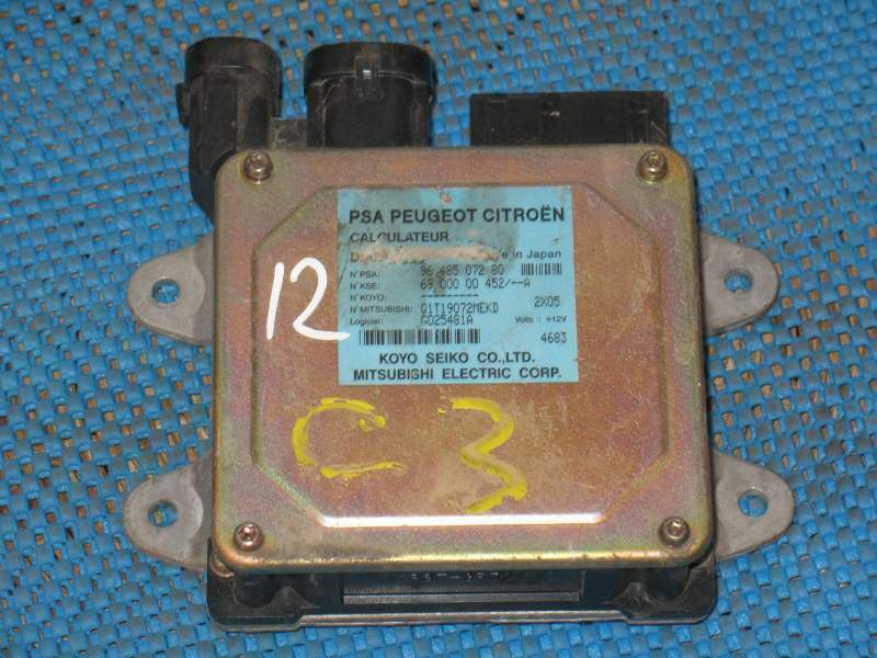 ECU SERVOSTERZO CITROEN C3 PSA 9648507280 9600000452/-A