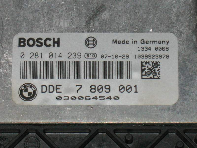 KIT BMW X3 BOSCH, 0281014239, MODULE 6135 9147195 5WK49513MBR