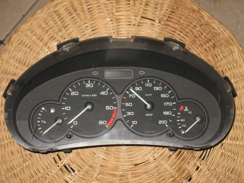 TACHIMETRO KM peugeot 206 2.0 hdi diesel 99-09