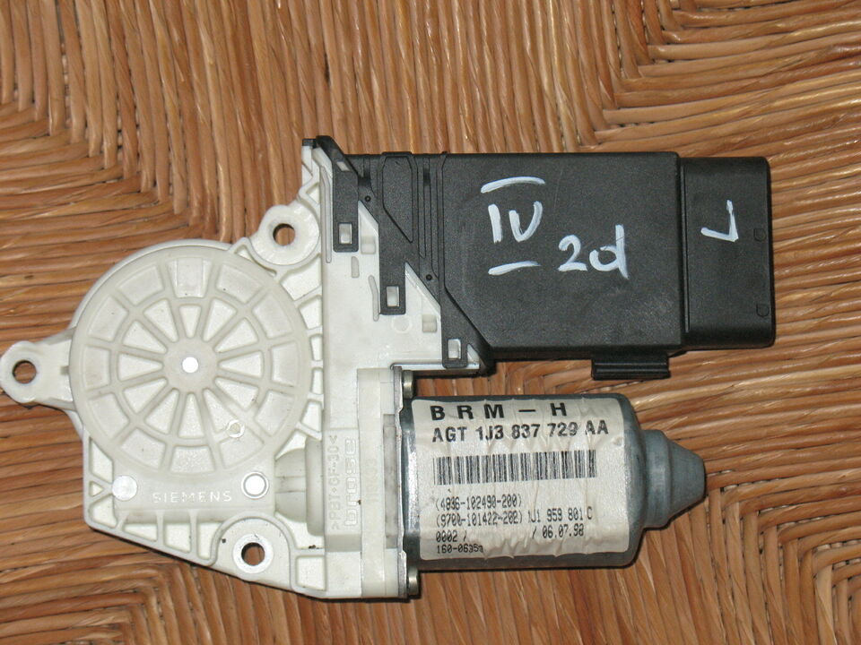 MOTORINO Alzavetro anteriore sinistro VW GOLF TDI 1J3837729AA