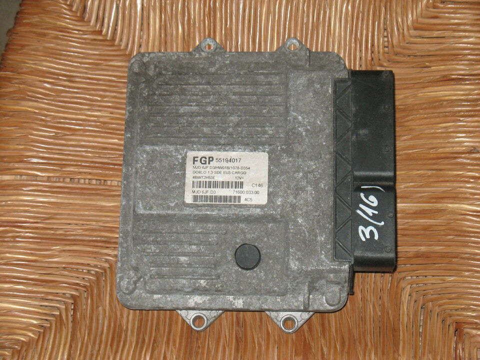ECU Fiat Doblo 119 Marelli MJD 6JF 55194017 MJD6JFD3