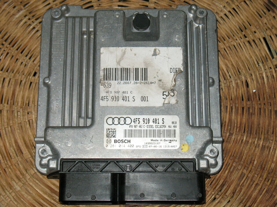 ECU AUDI A6 2.7 TDI 4F5910401S 4F0907401C 0281014400 EDC16CP34