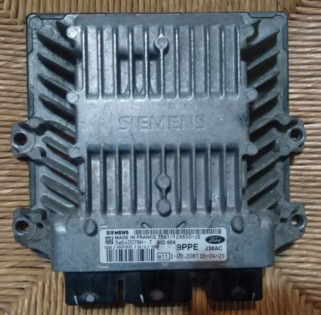 CENTRALINA FORD FIESTA 1.4 TDCI 5WS40078H-T 3S61-12A650-JE 9PPE