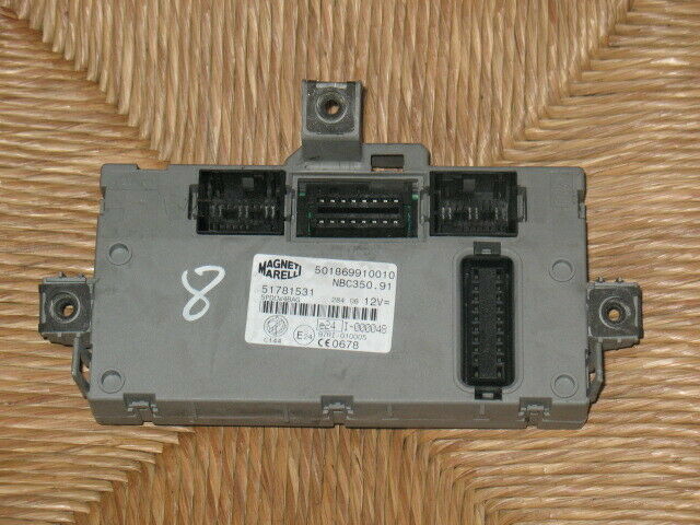 Body computer fiat lancia idea musa 51781531 501869910010