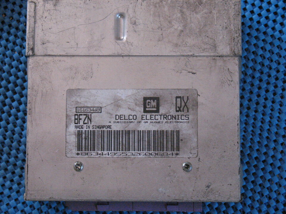 ECU 16163449 Opel Corsa B 1993-2000 GM Delco BFZN