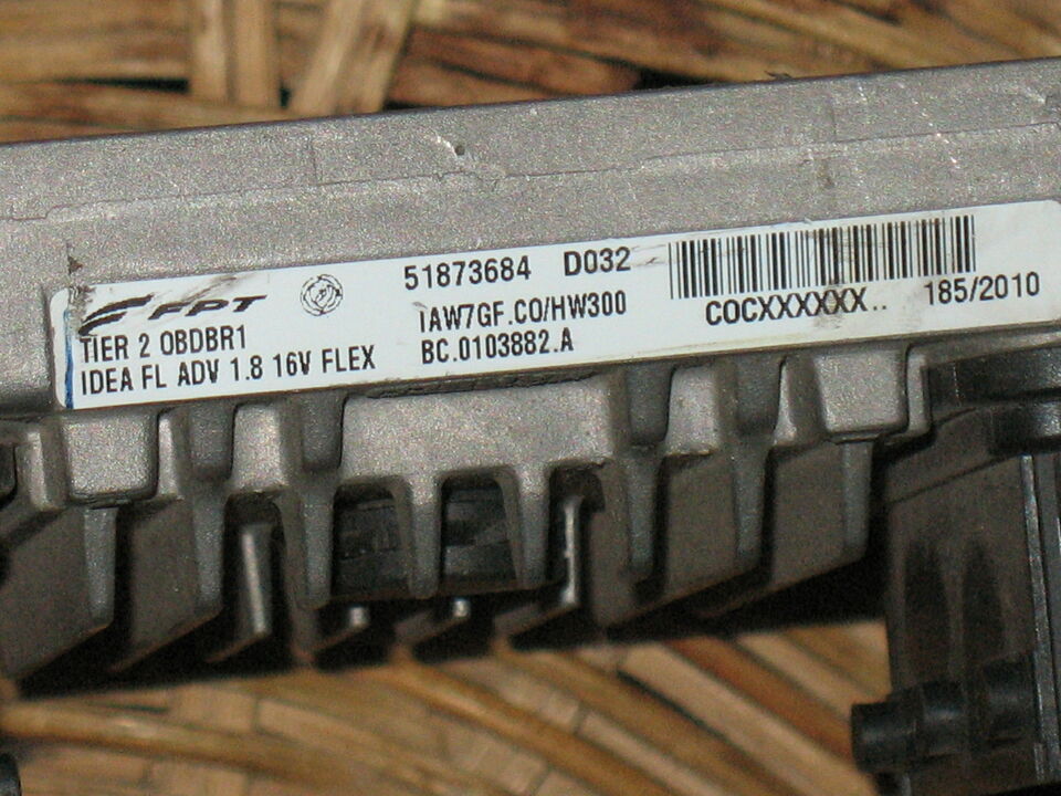 ECU FPT 51873684 IAW7GFCO HW300 D302 500 EVO IDEA