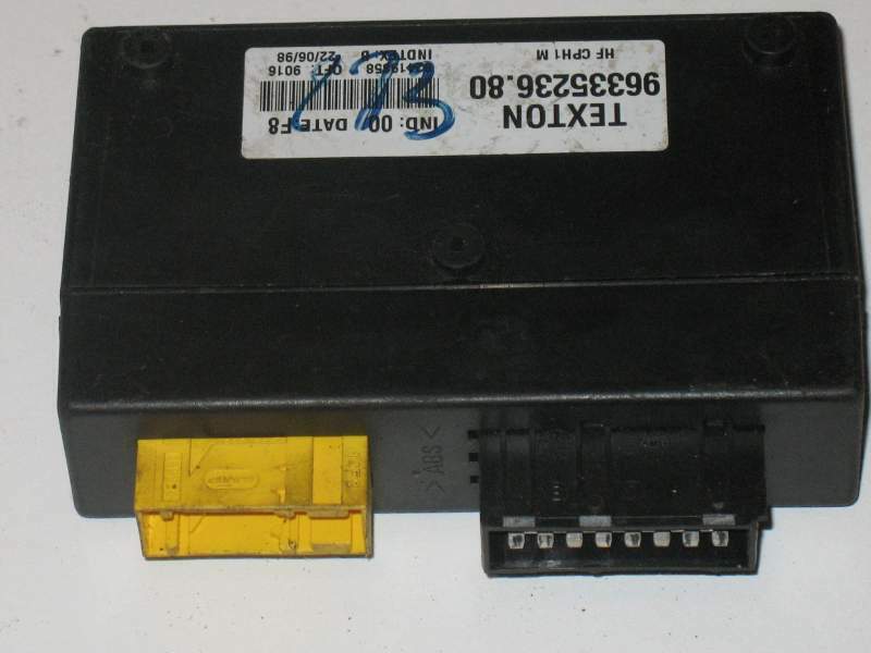 Citroen Xsara 9633523680 Texton modulo di allarme