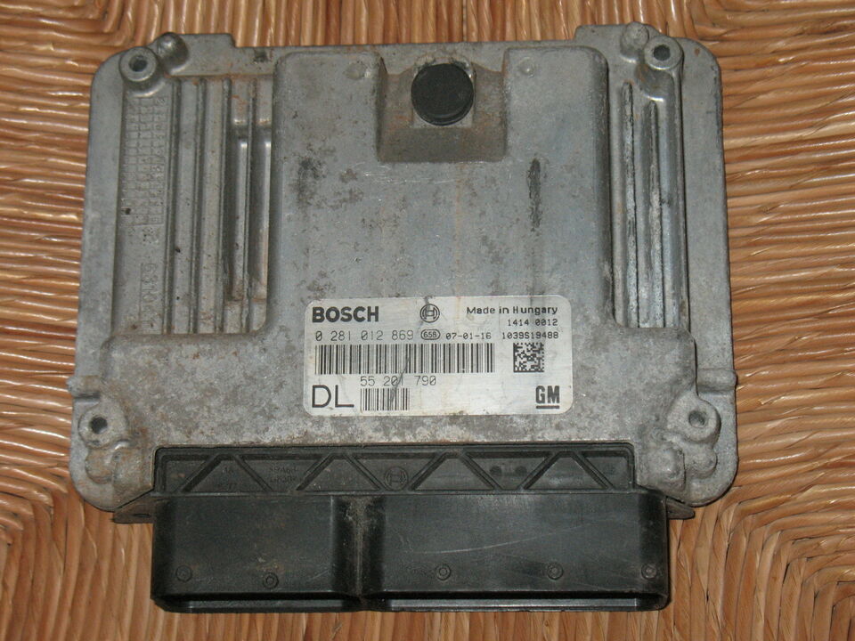 ECU OPEL VECTRA 1.9 CDTI Z19DT edc16c39 55201790 DL 0281012869