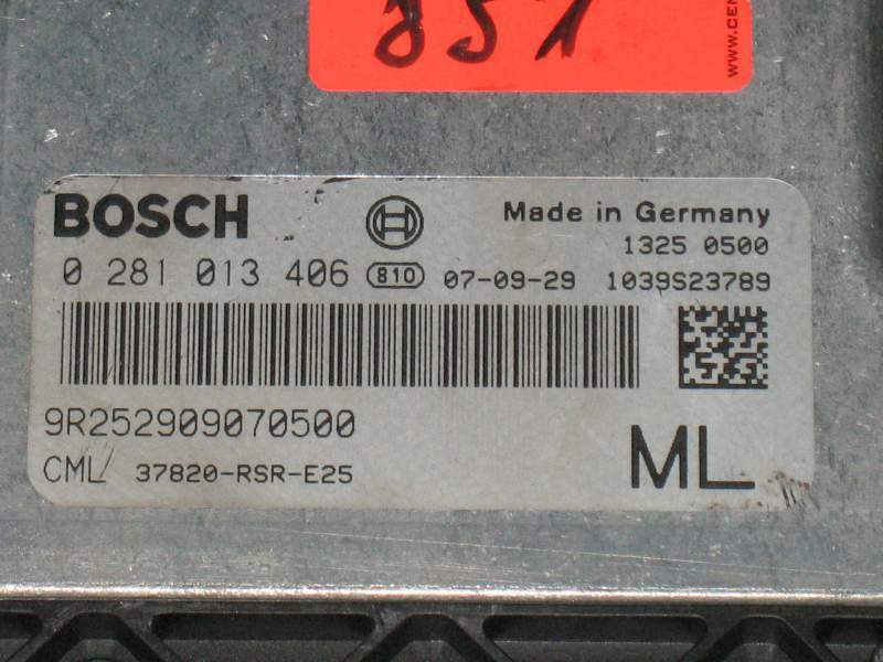 ECU HONDA CIVIC MK8 CTDI 2.2 EDC16C7 10.73 0281013406