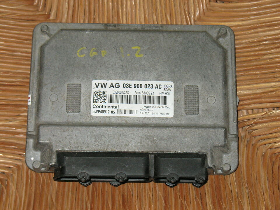 SKODA FABIA 1.2 5WP40912 03E906023AC 03E906023 AC SIMOS 9.1