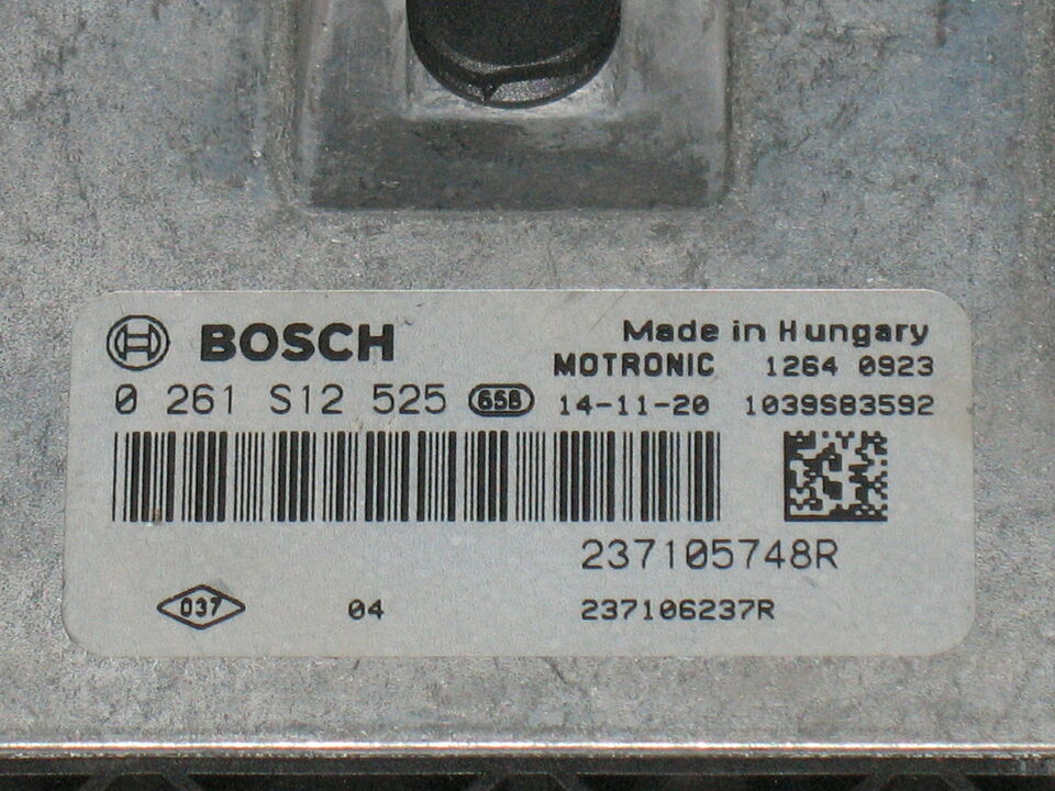 ECU RENAULT SMART FORTWO 1.0 ME17.9.20 0261S12525 237105748R