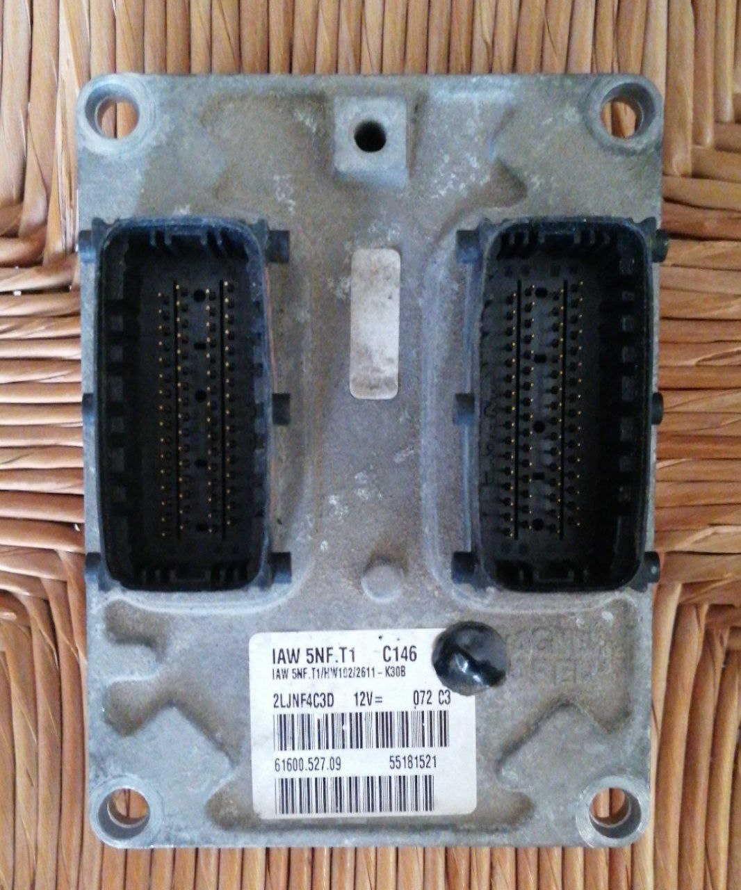 ECU FIAT STILO 1.6L IAW 5NF.T1 HW102 55180283 55181521 55187475