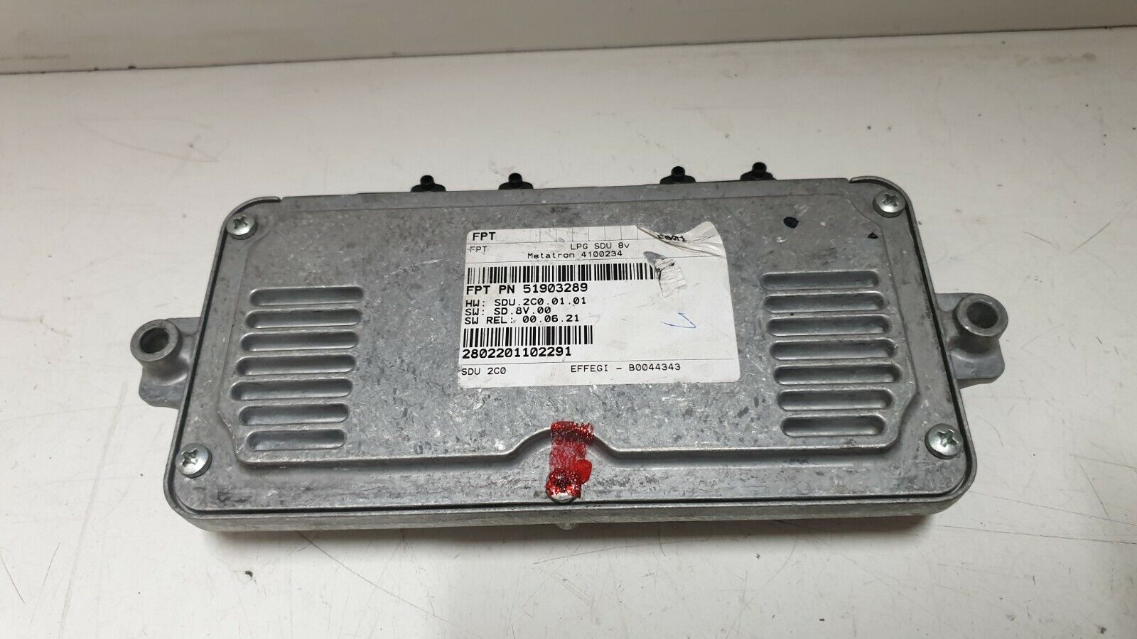 ECU Metatron 51910844 Fiat Panda Lancia Musa GPL METANO HW SDU2C00101 GPL ECU LPG SDU 8V